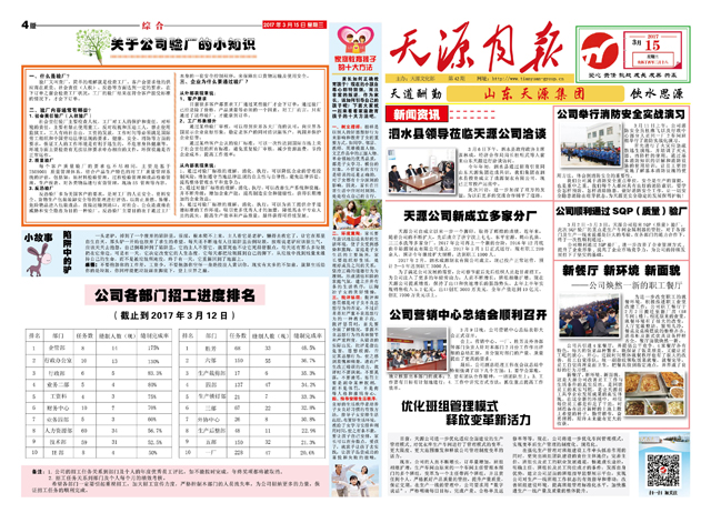 3月份天源月报1