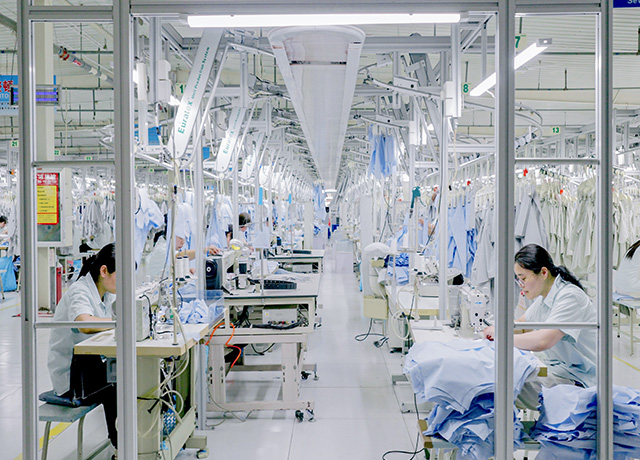 缝制车间Sewing